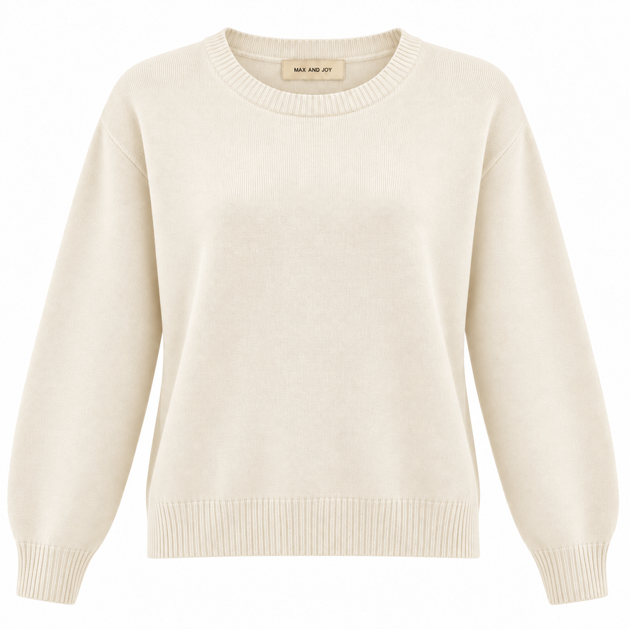 ROUND NECK KNIT MAX & JOY