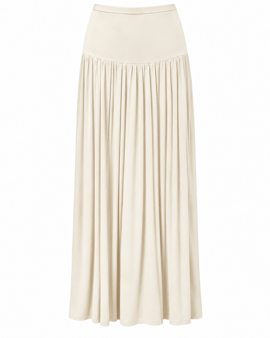PLEATED BISOU SKIRT