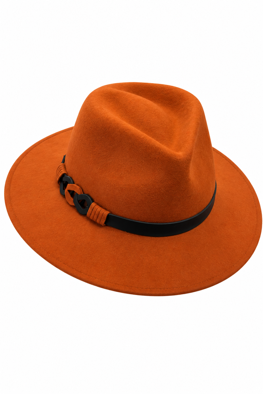 LEATHER DETAIL BORSALINO