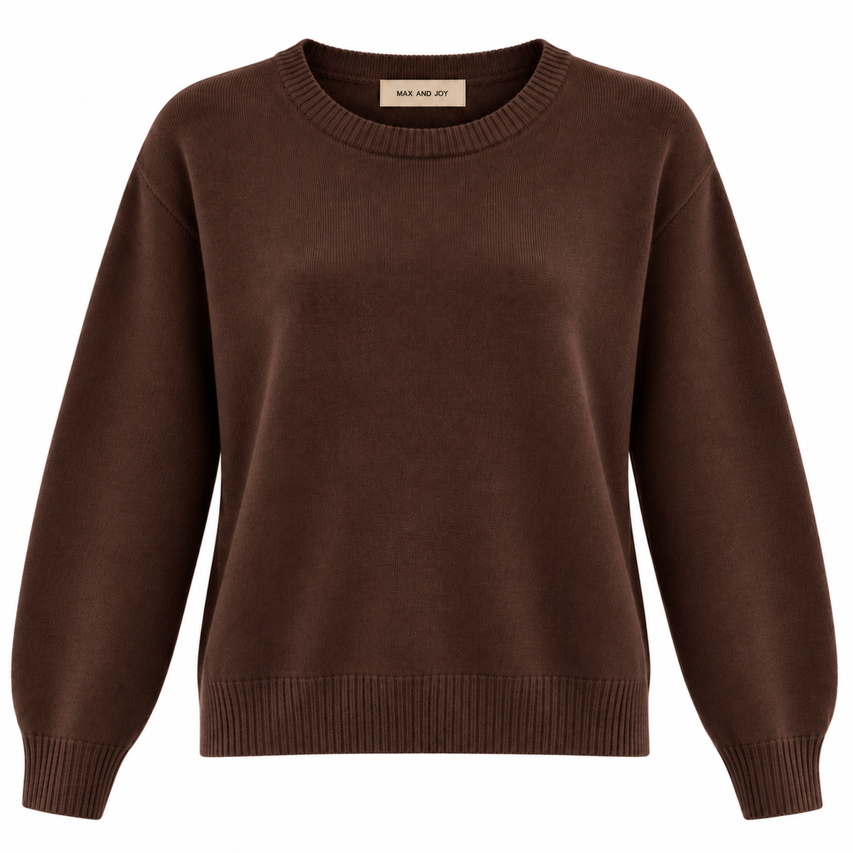 ROUND NECK KNIT MAX & JOY