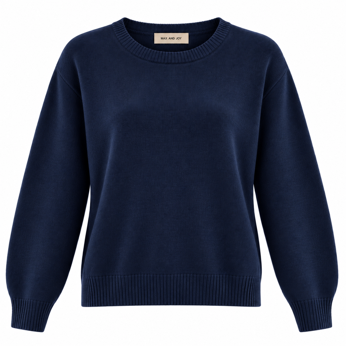 ROUND NECK KNIT MAX & JOY
